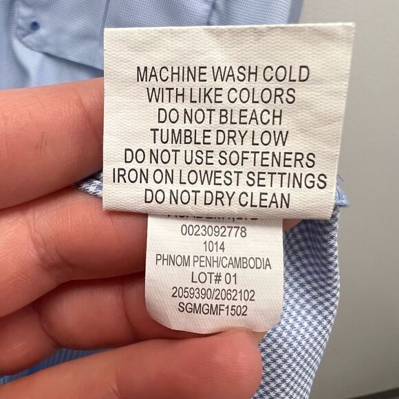 Magellan Men's Outdoor Fishing Shirt Light Blue Size 3XL - Picture 8 of 8